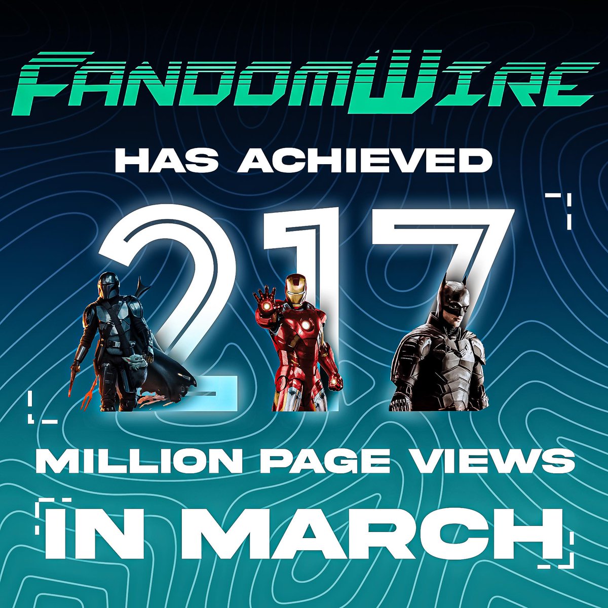 JohnsonConcpts's tweet photo. Our entertainment media subsidiary, @FandomWire, has seen tremendous growth. 📈
#FandomWire #BusinessNews #EntertainmentNews https://t.co/sCN0GZ5Wcm