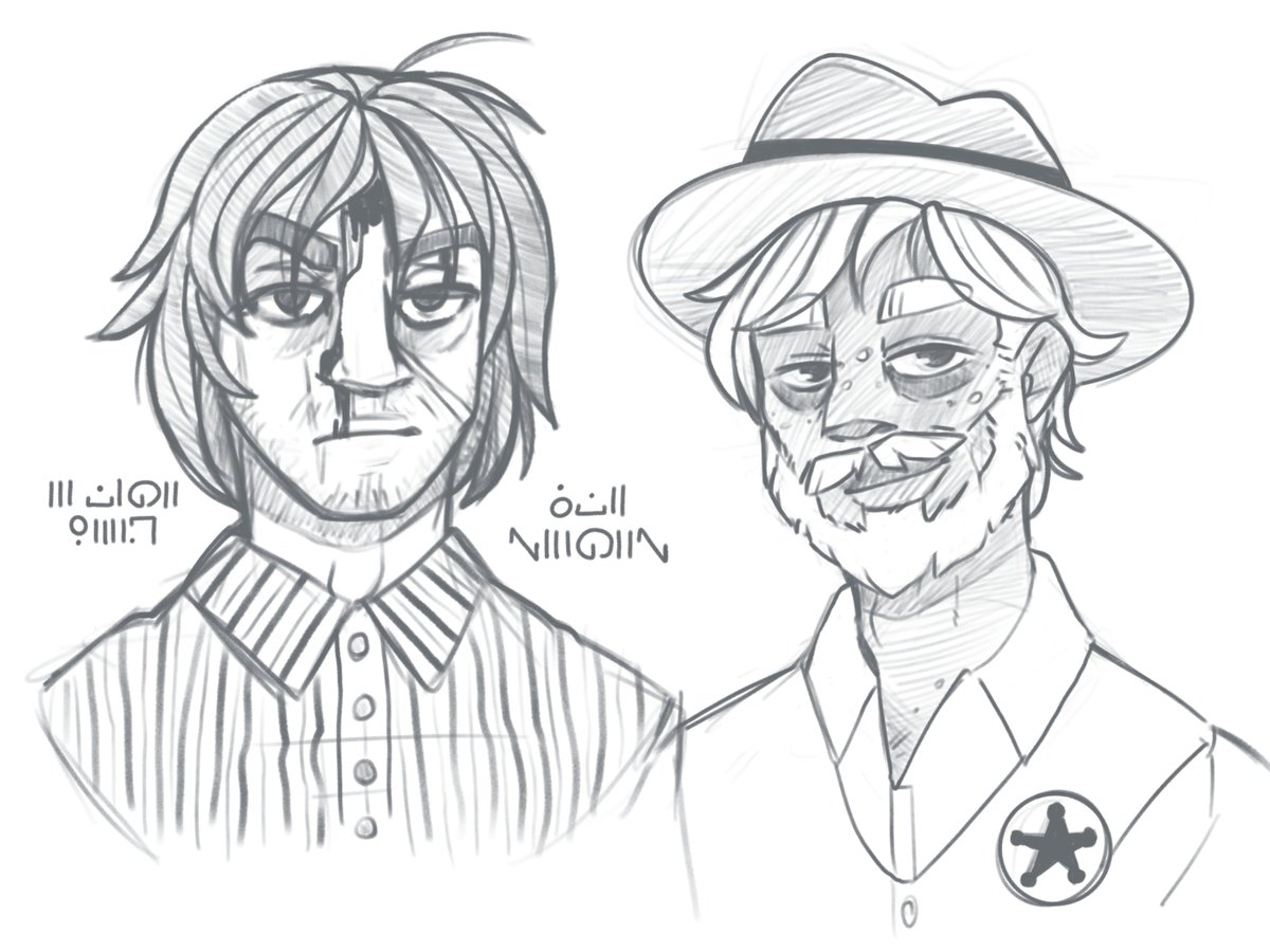 TheHiggles's tweet photo. Fanart Friday!
All the Beaus & Belles from Courtin' Cowboys... which is a game I unashamedly binged at the beginning of the year.π
#courtincowboys #Dijoncc #Willcc #Florencecc #Jedcc #Jakcc #Bastardcc #Magnoliacc #Jadecc https://t.co/8jlOwtKNwm