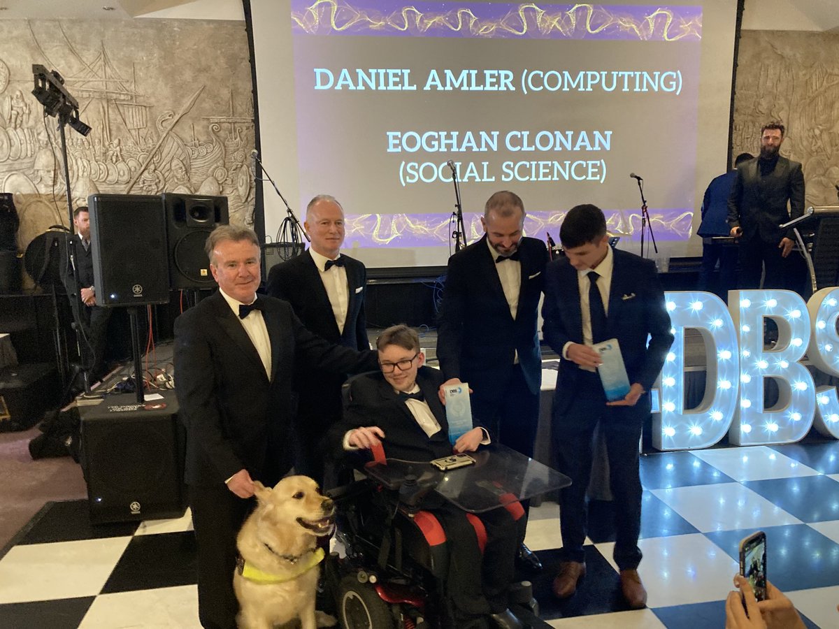 In a Sad Week - A Great Highlight - Please RT for Eoghan Clonan & Leahy - Class Rep(s;-) of the Year in the Most Excellent Community of ⁦@DBScollege⁩