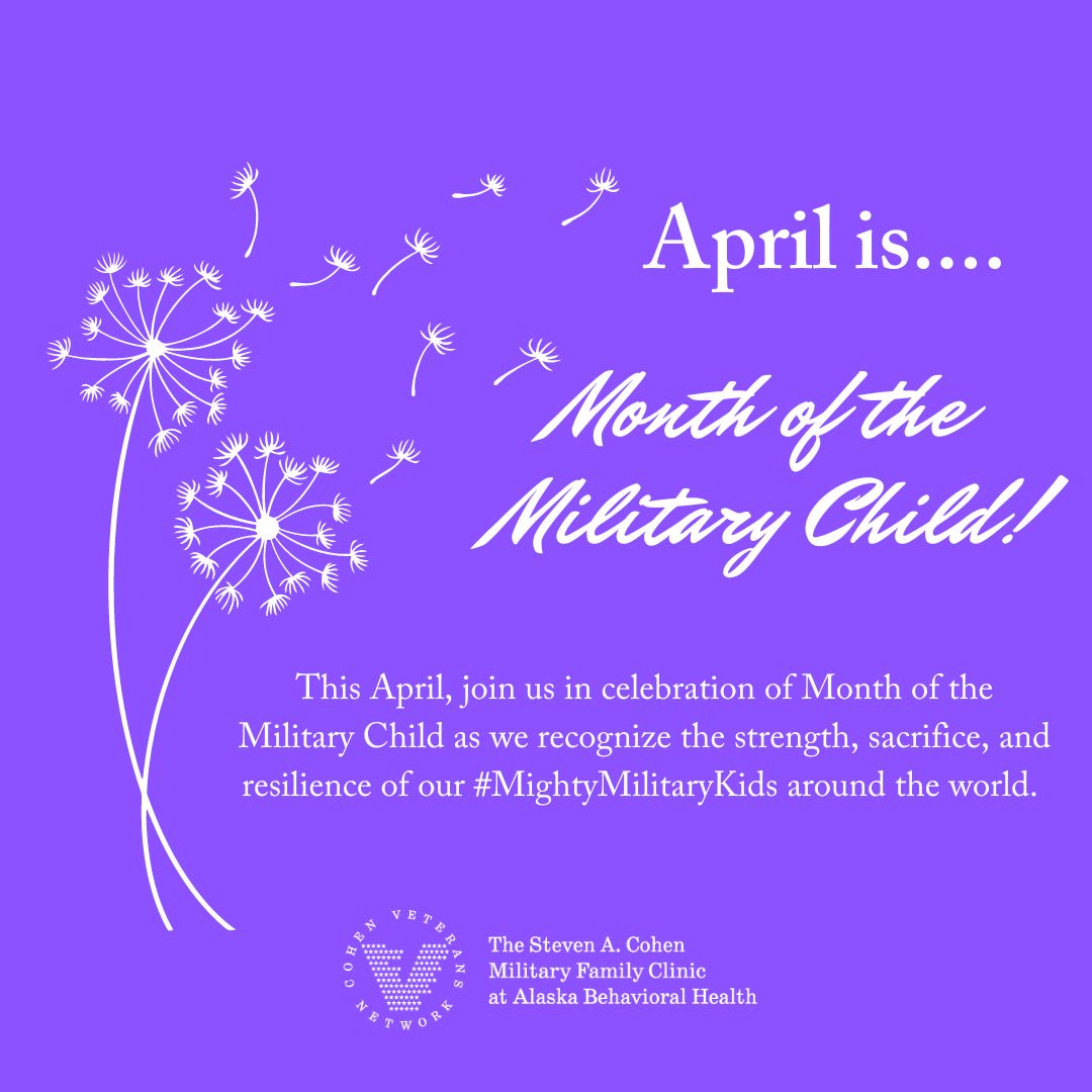 This April, join us in celebration of #MonthoftheMilitaryChild as we recognize the strength, sacrifice, and resilience of our #MightyMilitaryKids around the world. Keep following our social media pages for tips on how to help your military child adjust to military life!