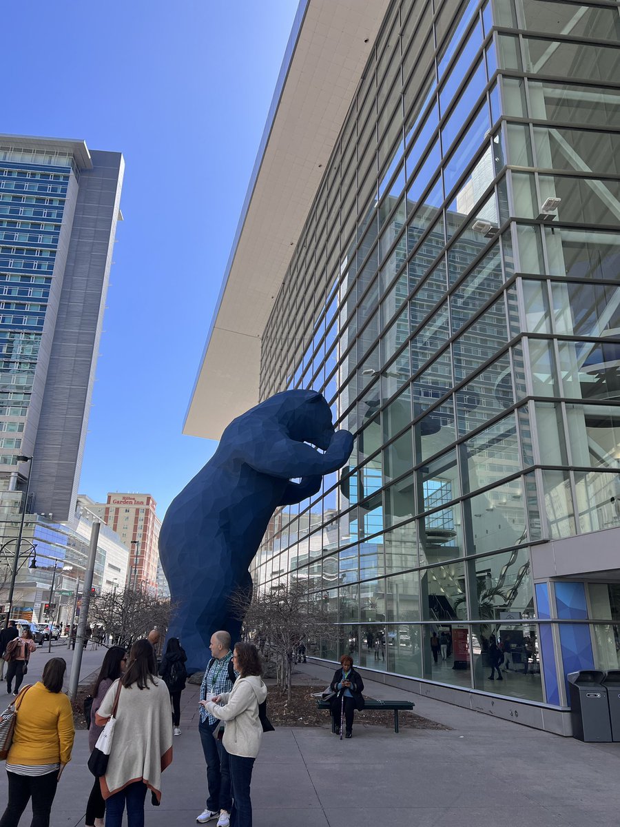 #ASCD2023 is off to such a great start that even the bear is excited to learn! Love some Denver time! @mcleod @mriceboothe #deeperlearning #4shifts