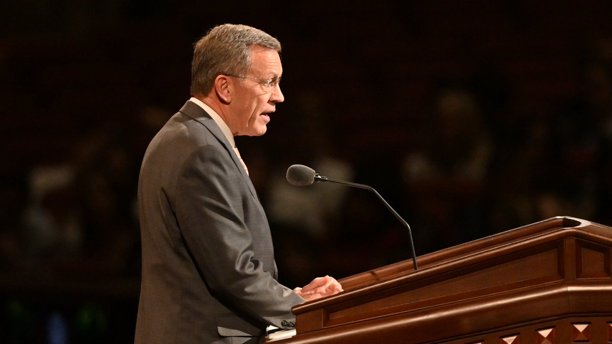"My patriarchal blessing helped increase my faith and trust in my Heavenly Father and my Savior. It also increased my love for Them—and it still does." — Elder Randall K. Bennett #GeneralConference