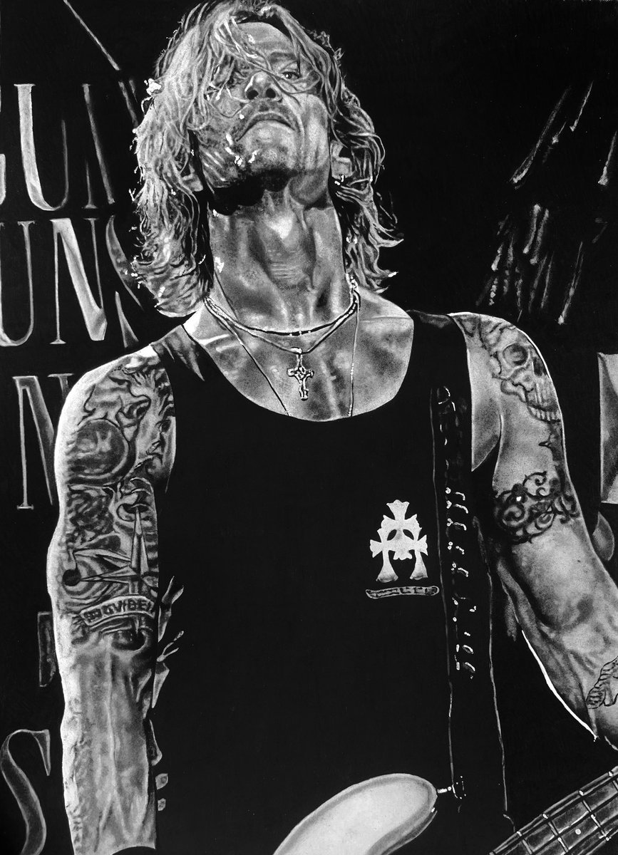 artbychaim's tweet photo. my 4 drawings of duff! 3 of them are made with colored pencils &amp; 1 of them is made with charcoal ✰
hope you’ll like them all as much as i do since i did put a lot of effort into them &amp; don’t forget to tell me which one is your favorite! 
@DuffMcKagan #DuffMcKagan #GunsNRoses https://t.co/UFXtZmILAU