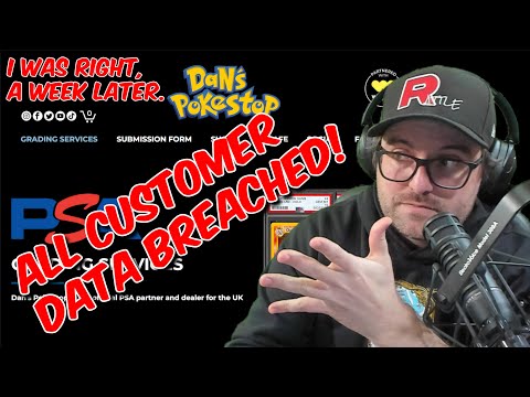 PSA Partner, Dan's Pokestop, Leaked All Your Personal Information &amp; Hides Their Mistakes

Watch Here: youtube.com/watch?v=UfxrI2…

#pokemon #pokemontcg #pokemoncards