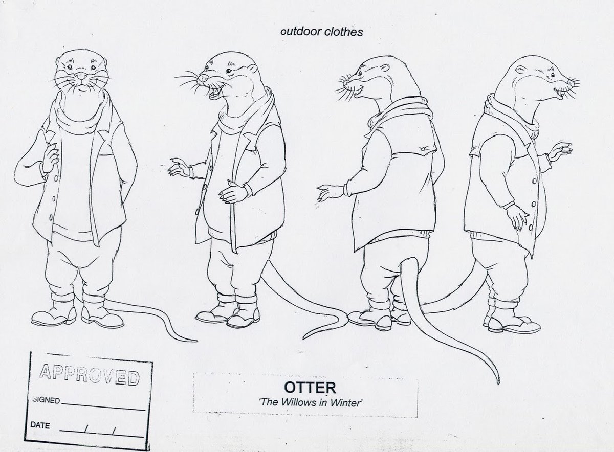 Character Design References on Twitter "Art of The Willows in Winter →