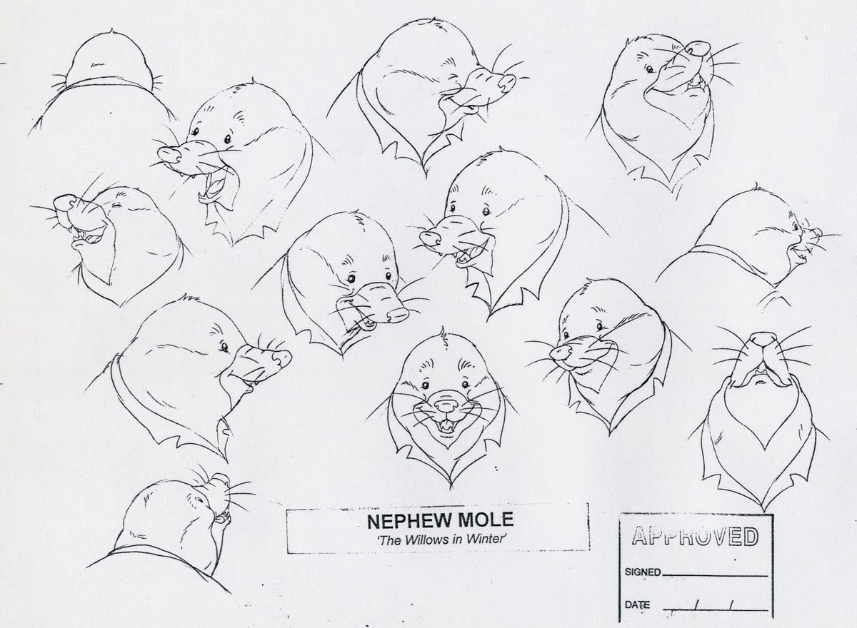 Character Design References on Twitter "Art of The Willows in Winter →