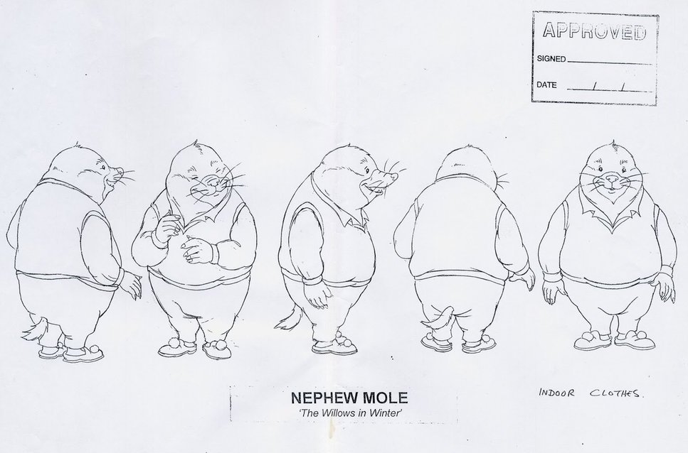 Character Design References on Twitter "Art of The Willows in Winter →