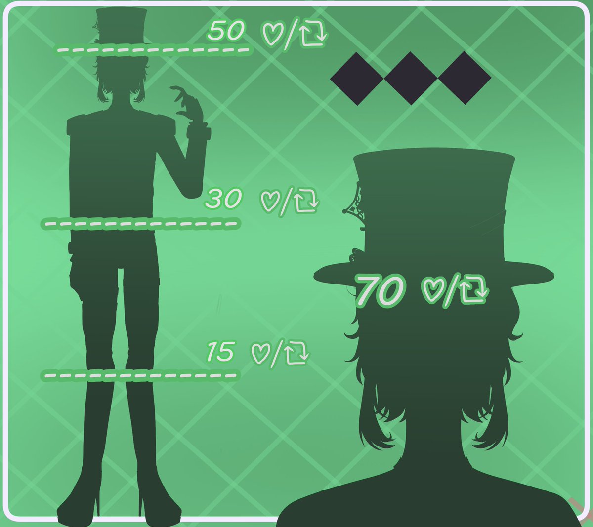 YukiHattaWD's tweet photo. Oh my, what's this? the hatter finally decides to reveal himself? Yes! I hope you all enjoy me! https://t.co/YAXeXgm2cM