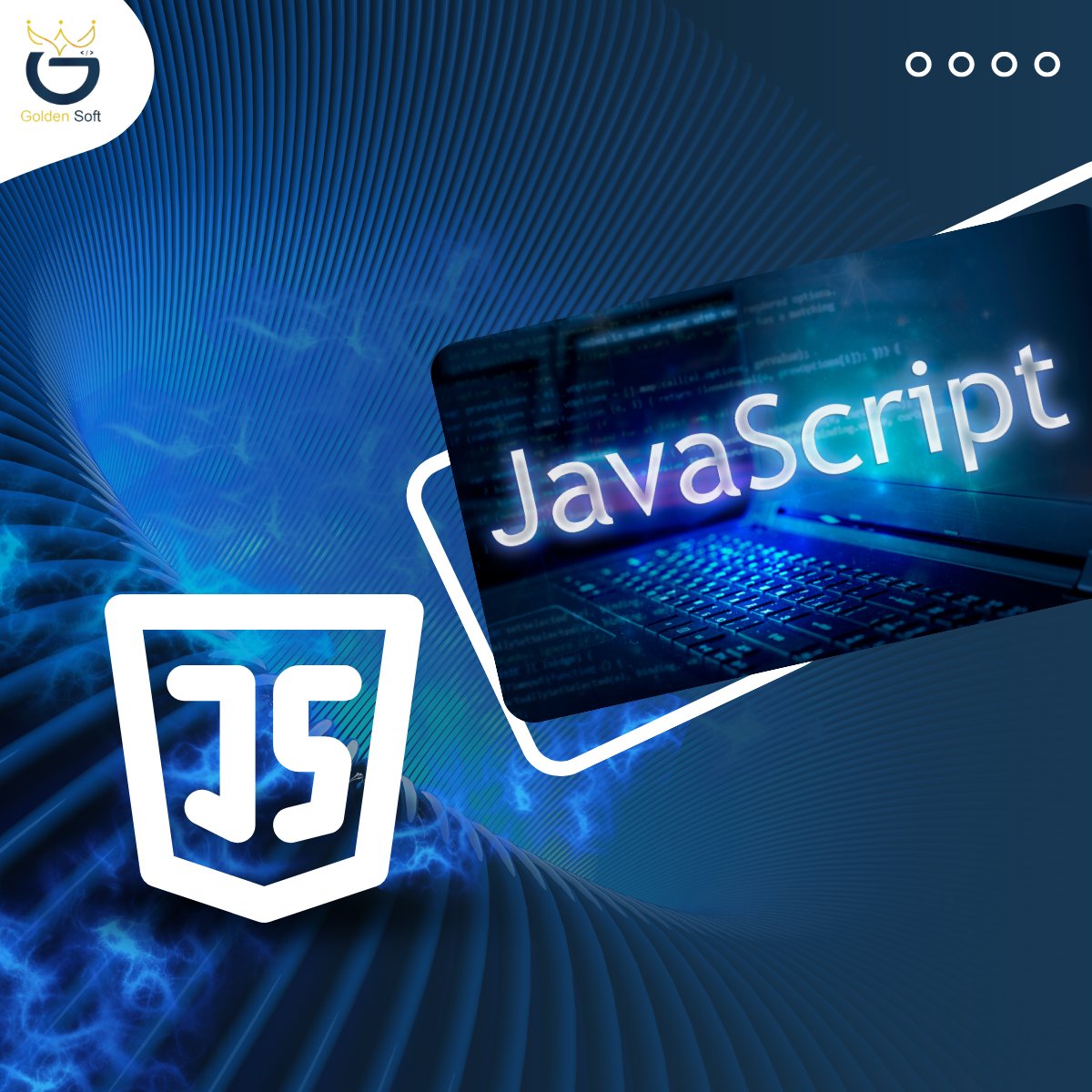 اليوم سنقف في محطةJAVASCRIPTإحدى مبادئ الإبداع في البرمجة،فهي تحتوي على البنيةالأساسيةللمشروع كما توفرالكثيرمن الميزات بهدف تسهيل العمل،وتضم مجموعة من المكونات الجاهزةالتي يستفاد منهافي تطويرتطبيقات الويب.
#موسم_رمضان_بالسعودية #اليوم_السبت #رمضان١٠  #Golden_soft #نبرمج_لك_بإتقان