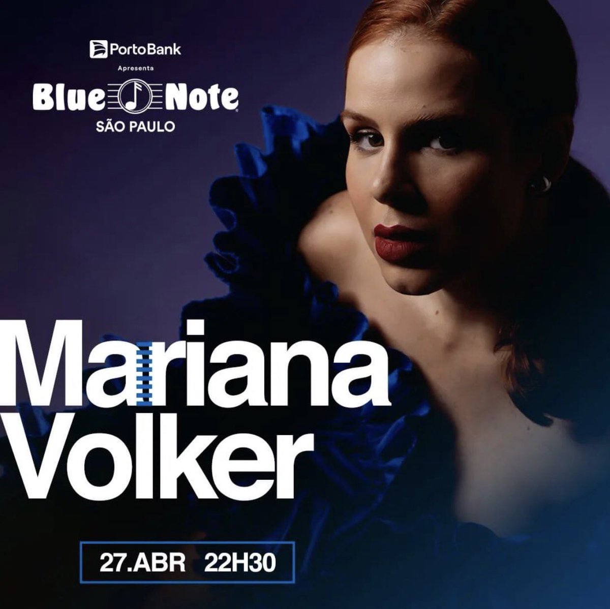 AcessoCodigo's tweet photo. Agenda
Dia 27 de Abril tem @marianavolker no @bluenotesp #agenda #marianavolker #bluenotesp https://t.co/UTyAWFQyCK