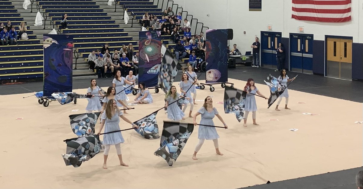 Fantastic performance BHS Winter Guard at @TRWEA Championships!  Love the show!!!@BHSmarching  @BHSActivities