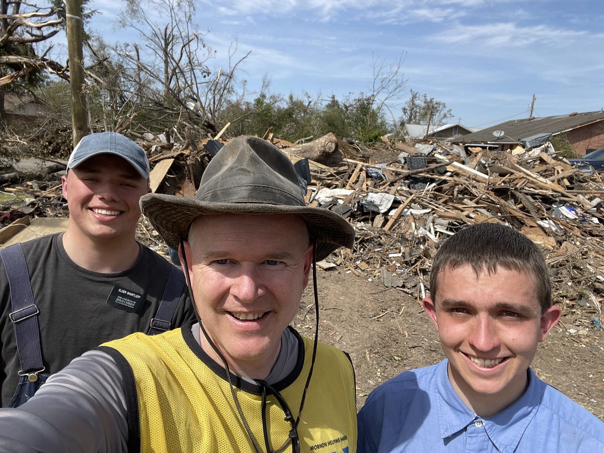 Enjoying General Conference Saturday in Rolling Fork, MS. #ldsconf #lovethyneighbor