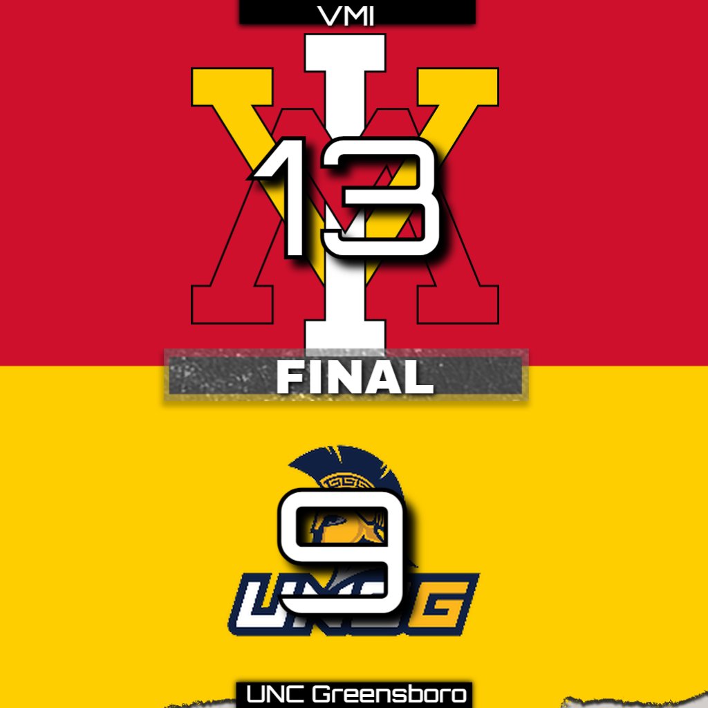 The Keydets hang on for another SoCon win Saturday against UNCG. VMI goes for the series sweep Sunday at 1 p.m. #RahVaMil #BaseCo