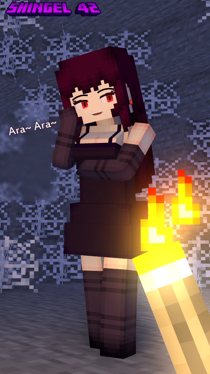 Shingel_42's tweet photo. #stripgame with her? 🤔

#stripthecharacter #Minecraft #PrimitiveMobs #SpiderGirl #SpiderMother #MotherSpider #CuteMobModels https://t.co/88W1xsqpRq