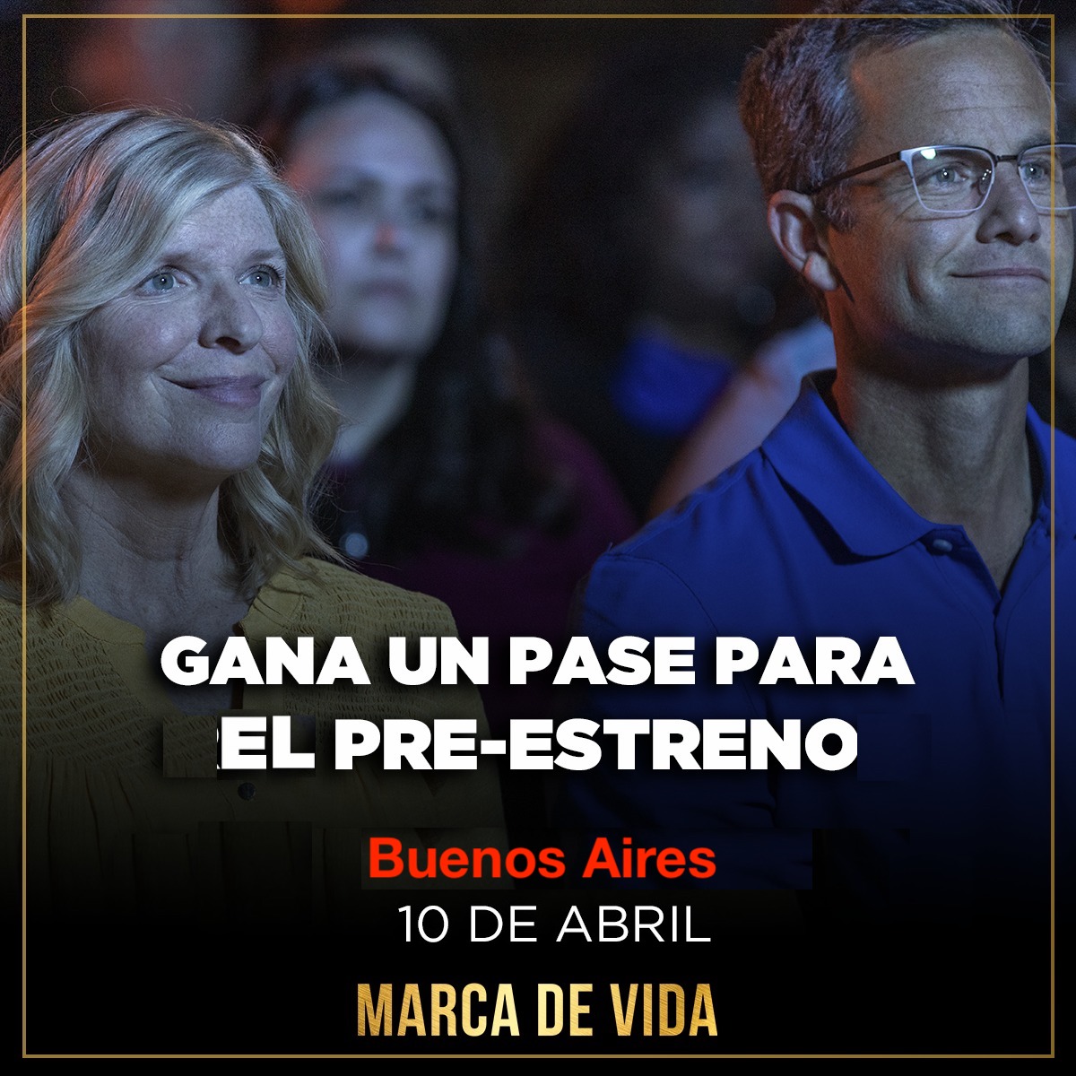 ¡ATENCIÓN ARGENTINA! 📷
📷 Participa para ganar 1 pase doble al pre-estreno de Marca de Vida.
📷Envía un mensaje aquí: m.me/100843306145249 que diga #PASEDOBLE+ARGENTINA+ tu ciudad.
📷Si ganas, te notificaremos VÍA CORREO ELECTRÓNICO el viernes 7 de abril 2023.