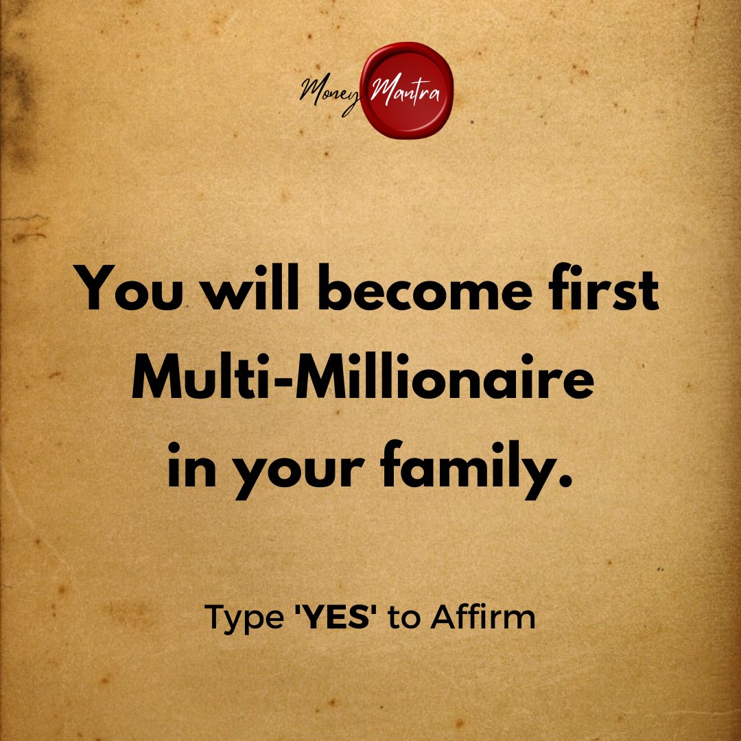 Affirm 'YES'!
