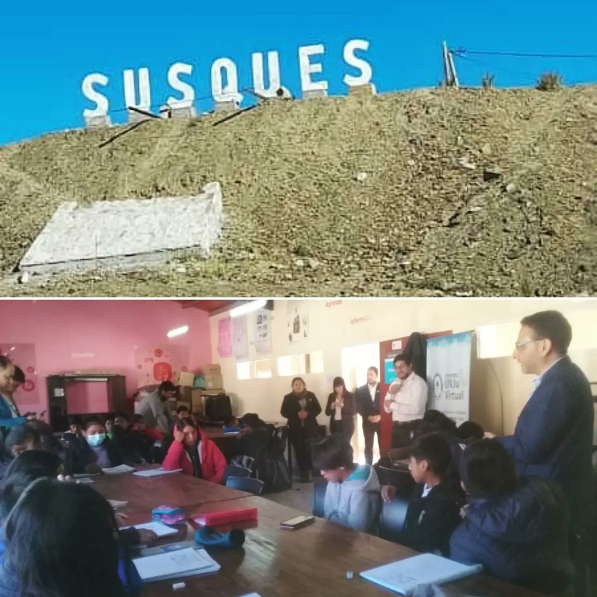 SIEDUNJu's tweet photo. ⚠️Hoy iniciamos en #Susques la formación en acceso y manejo de la plataforma @unjuvirtual para aspirantes al 1° año de la @escuelademinas #UNJu.
Éxitos a quienes comienzan a transitar el secundario a través de la #EducaciónPública y con la #tecnología como herramienta!

#Jujuy https://t.co/jI46C1YAjY