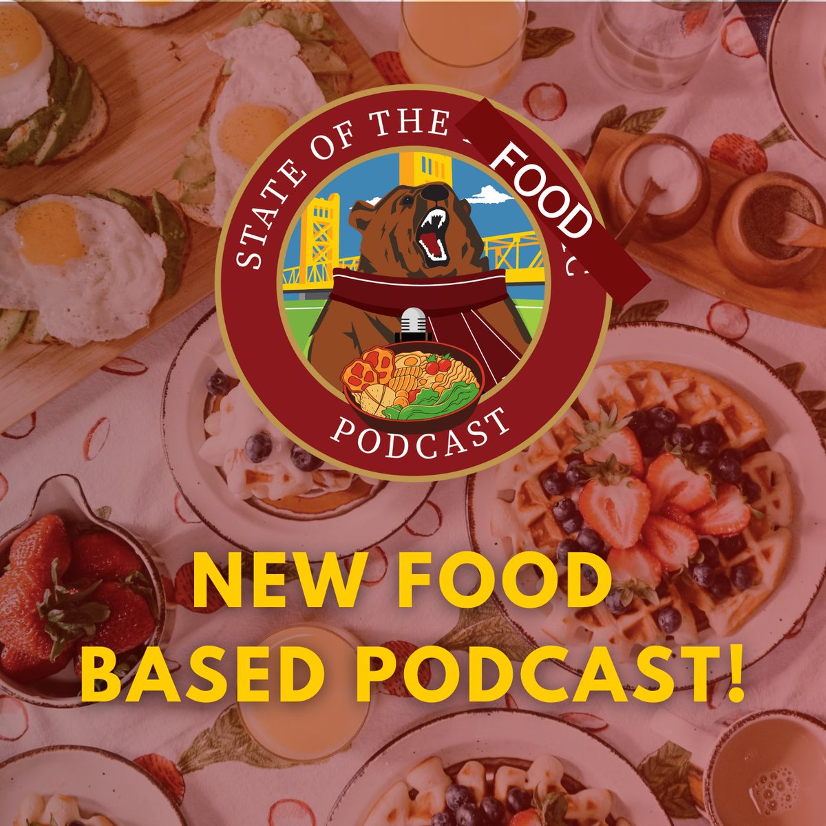 StateRepublic12's tweet photo. Due to popular demand we've decided to rename our show to "State of the Food"!

You've told us you enjoy our food talks so we decided to stop talking about soccer, &amp; dedicate the show to all things food in the Central Valley &amp; AZ! 📷
.
.
.
.
.
.
.
.
April Fools! 📷 #AprilFoolsDay https://t.co/SUsZH3Wlnt