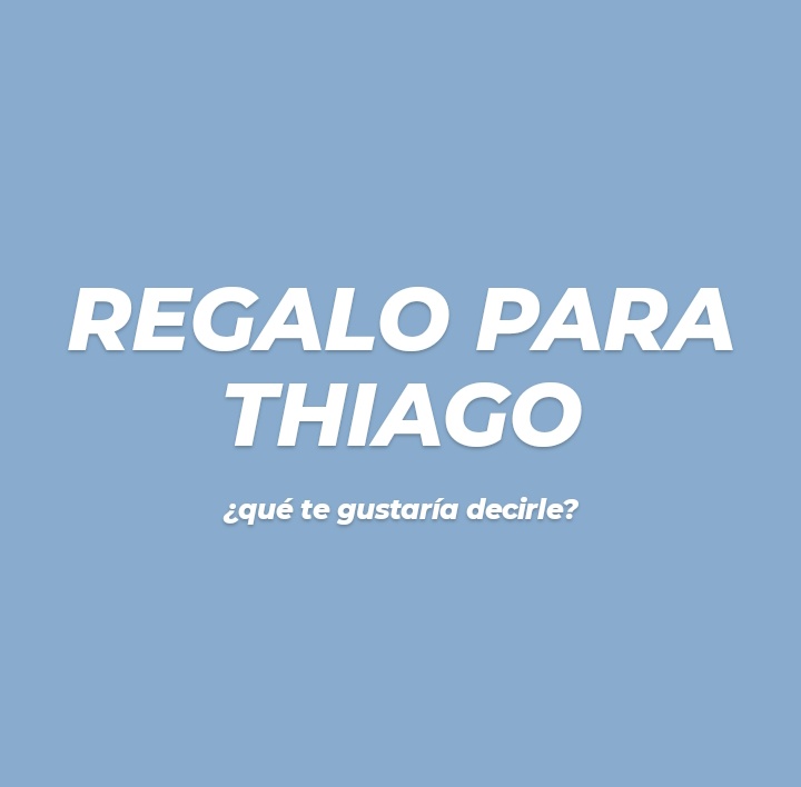 delirantevip's tweet photo. REGALO PARA THIAGO 🫶🏻 
[lee el hilo para enterarte más y como podes participar de este presente] https://t.co/amGM5ruyD2