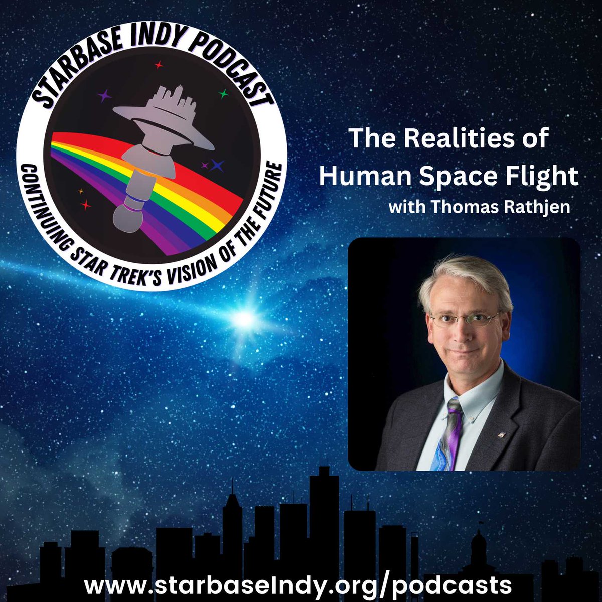No foolin- the Starbase Indy Podcast is launching it's second season today with a conversation on The Realities of Human Space Flight with our own Thomas Rathjen. 

podbean.com/ep/pb-iqsnp-13…