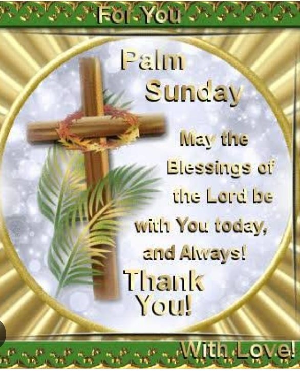 A blessed palm Sunday TBADN! 

Stay safe! 

#BOYCOTTEBxAPTxGMA753