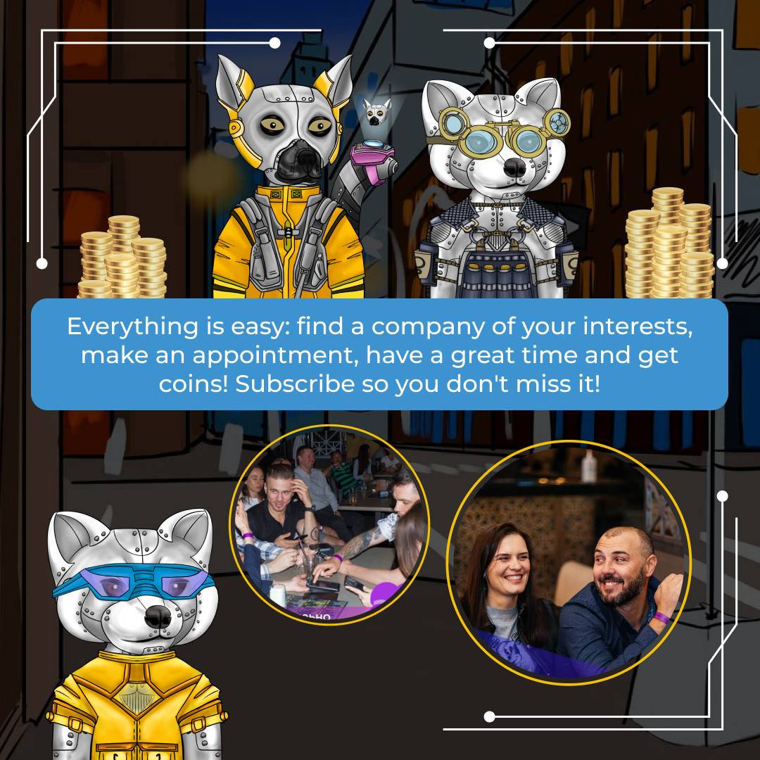 SMARTC0NTACTS's tweet image. Meet and earn with SMART C0NTACTS! 🤑  

The SMART C0NTACTS app has developed a cool MEET2EARN feature for its users, thanks to which you can earn coins by attending group meetings!👫  

#search #found_himself #connection_channels #socionic  #hardskills #findvector #SMARTC0NTACT