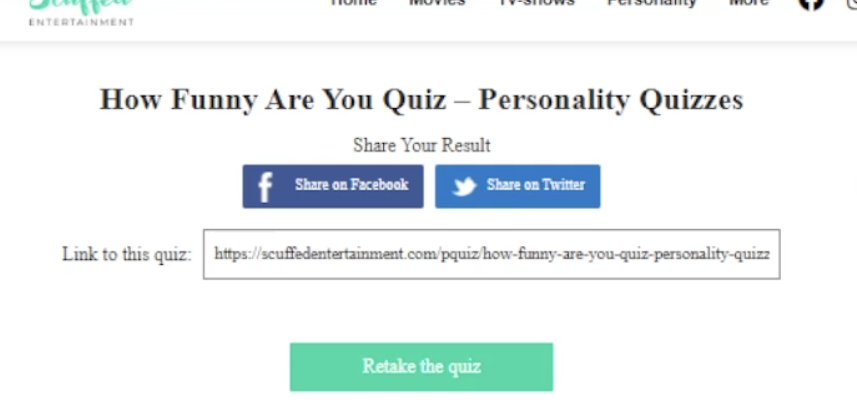 Had the most fitting end for the 6 hours i spent on my april fools quiz...... Having the quiz break... and not give me a result...... After 6 hours :)
Happy april fools i guess :DD