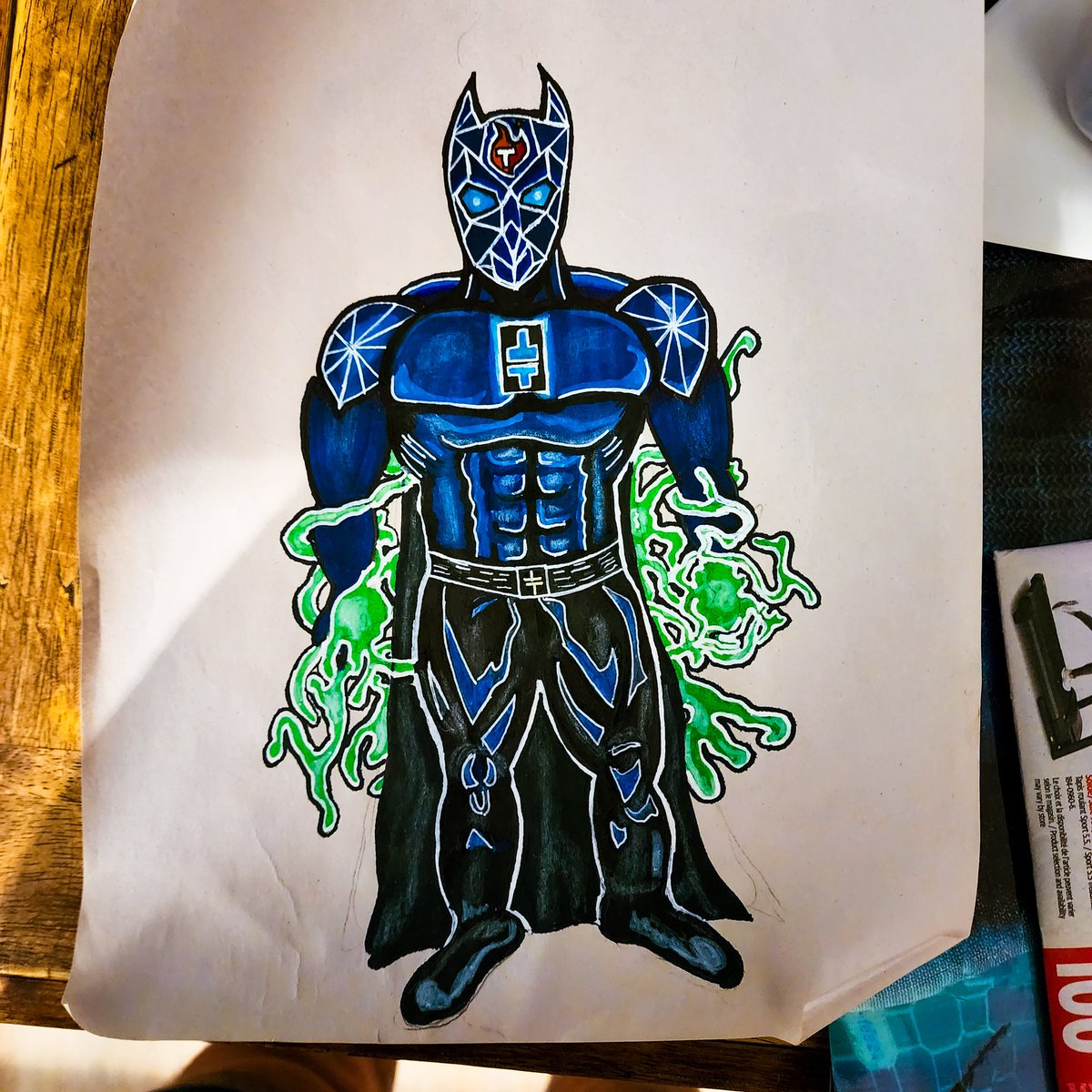 Kitsune_Sunrise (@kitsune_sunrise) on Twitter photo 💥Thetaman 💥
Harnessing the power of theta Tfuel his super power🤩👀💣
(Yes, Pun intended)
Rough draft/sketch for a super cool colab project I am working on with my Brother <a href="/ThetaDiamond/">thetadiamond</a>
I am so excited!
#THETA #TFUEL #NFTartwork #art 💥Thetaman 💥
Harnessing the power of theta Tfuel his super power🤩👀💣
(Yes, Pun intended)
Rough draft/sketch for a super cool colab project I am working on with my Brother <a href="/ThetaDiamond/">thetadiamond</a>
I am so excited!
#THETA #TFUEL #NFTartwork #art