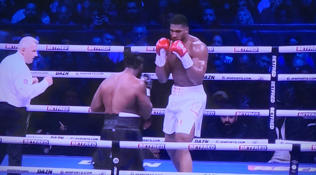 Rick V on Twitter "JoshuaFranklin 2nd round slow start for AJ nose is