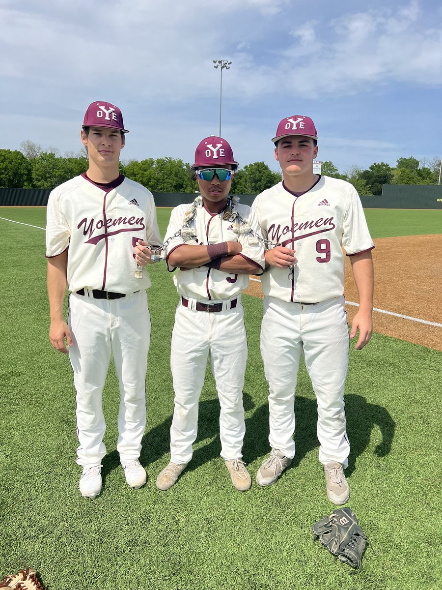 #LockedIn Players of The Game in a 9-1 W vs Bosqueville goes to <a href="/lmgreene09/">Landen</a> who went 2-4 w/ 1 RBI &amp; 1 R. <a href="/itskason3/">Kason Goolsby</a> went 2-2 scoring 1 run. On the mound <a href="/therealryanhost/">Numbers Guy</a> went CG w/ 5 Ks, allowing 5 H and 1 ER, also at the plate went 2-4 w/ 1 RBI and 1 R. #StandardsOverFeelings