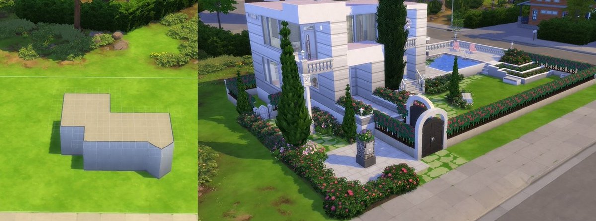 VelvettBYT's tweet photo. I did the @lilsimsie #simsielilshell challenge. #TS4 #thesims4 #ShowUsYourBuilds
I love these!
I turned this π½ into that π½ https://t.co/V7Nsh6LZQO