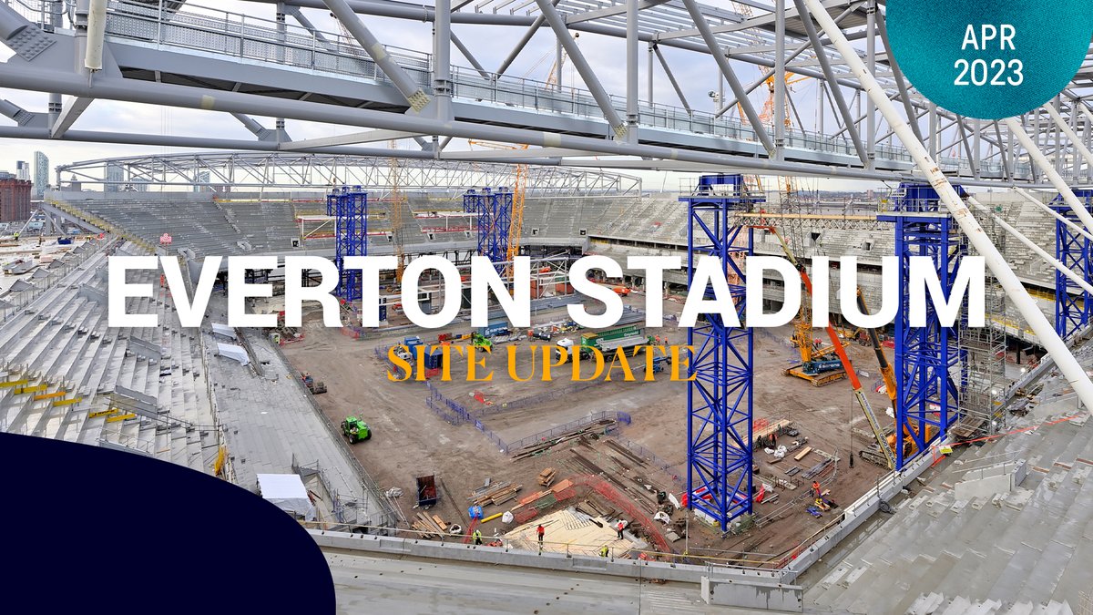 Everton Stadium on Twitter "Just two more roof truss lifts remain to