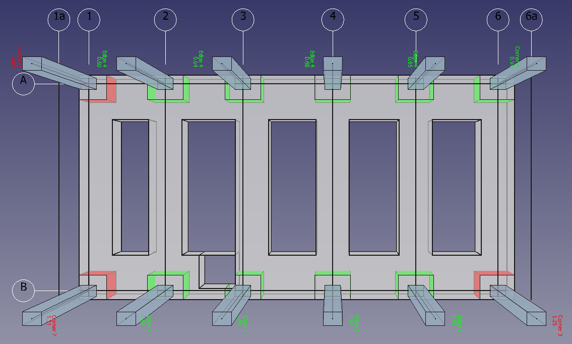 calculate punch of foundation:
with free and opensource #OSAFE workbench in #FreeCAD user can calculate automatically punch of foundation from #CSI #SAFE software model:

github.com/ebrahimraeyat/…