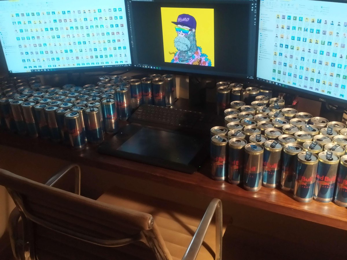 ChilledKongs's tweet photo. See Deckard's latest statement thanking the community for all of the support in our discord. Link in bio!

Kongs don't have wings, but they trip high anyways! Show @redbull some #KongsFam love!

#redbull #givesyouwiiings #ChilledKongs #MagicKongs #NFTCommunity #Cardano https://t.co/hUoHdMT3Pj