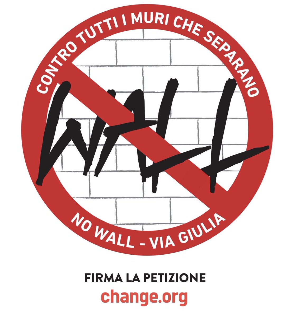 NoWall_'s tweet photo. #NoWall Giù le mani da #ViaGiulia: ‘no’ al muro che devasta uno dei paesaggi più belli al mondo. @UNESCO @FabioMazzeo66 #Roma 

https://t.co/KaDMD0VzJ4 https://t.co/yo6Anqp6MZ