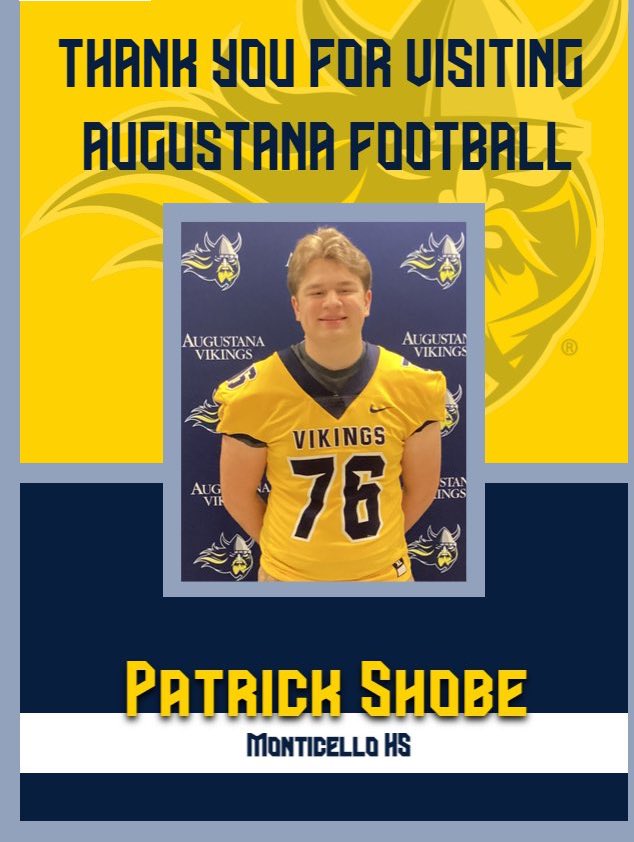 Had a great Jr day at <a href="/AugieFB/">Augustana Football</a> ! Thanks <a href="/CoachChaseKing/">Chase King</a> and <a href="/CoachOJ_/">Jerry Olszewski</a> !