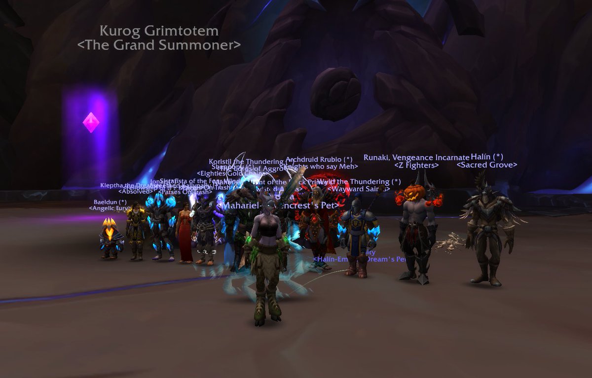 Esmef1regaming's tweet photo. Congrats to everyone who came to the Heroic Vault clear in Neall on Medivh!! We got through Kurog and will be looking to continue with Dathea on the next lockout!!! 

@TheNealls #worldofwarcraft #warcraft https://t.co/DQflCHDSjx