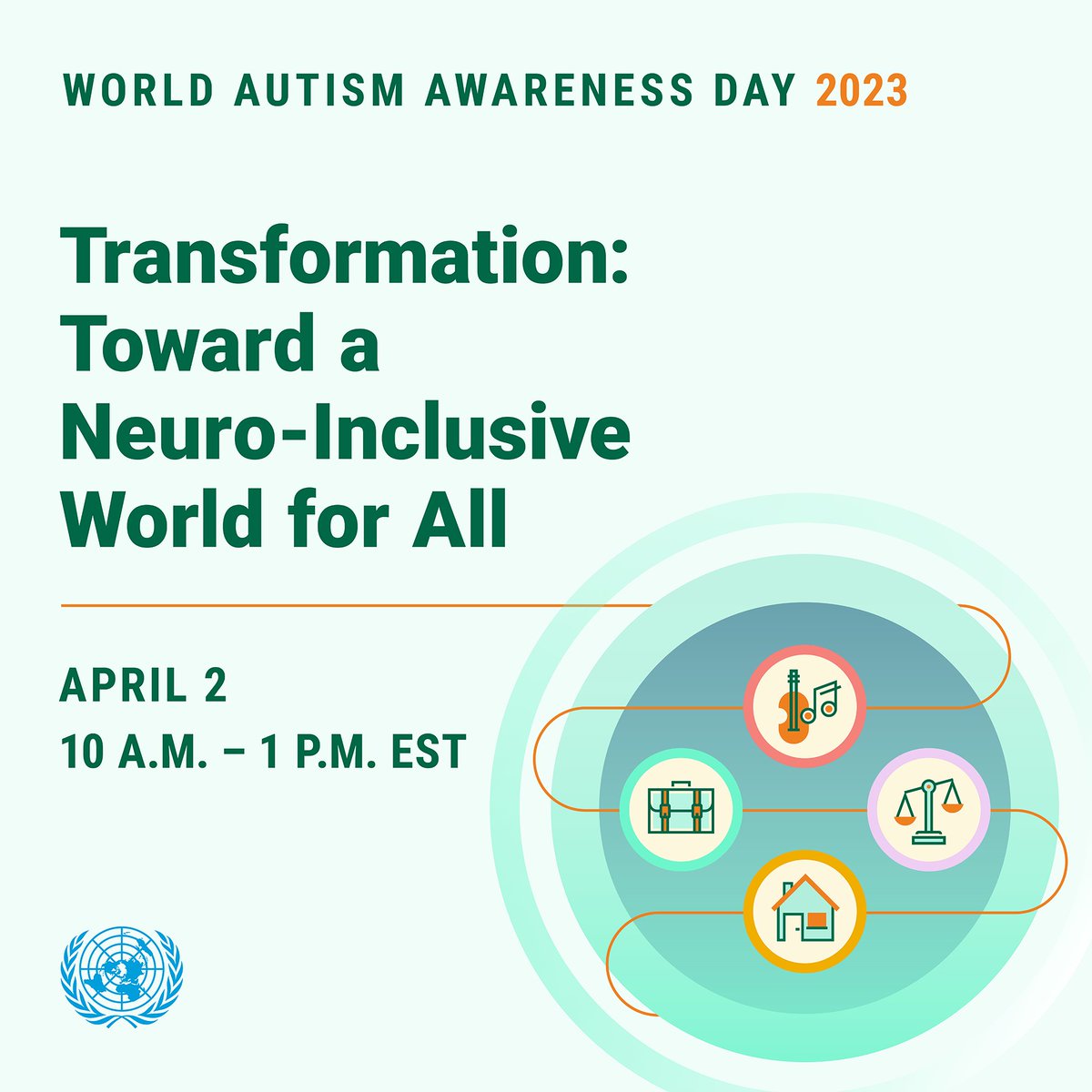 On #WorldAutismAwarenessDay let's transform the narrative around autism!

Join us this Sunday for a special event highlighting the contributions of young people in local communities around the world 🌍

Stay tuned 👉 media.un.org/en/webtv