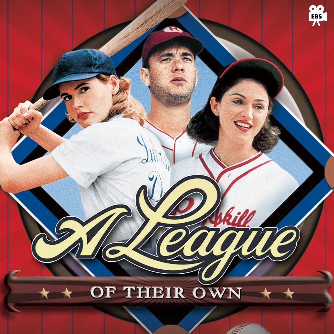 [#EBS영화_4월1주차] 
최초로 탄생한 여자 프로야구팀
락포드 피치스의 이야기를 소재로 한 영화! <그들만의 리그>

그 이야기가 궁금하다면  
오늘 EBS1 일요시네마 13:20에서 만나요 :)
#EBS #EBS영화 #일요시네마 #그들만의리그