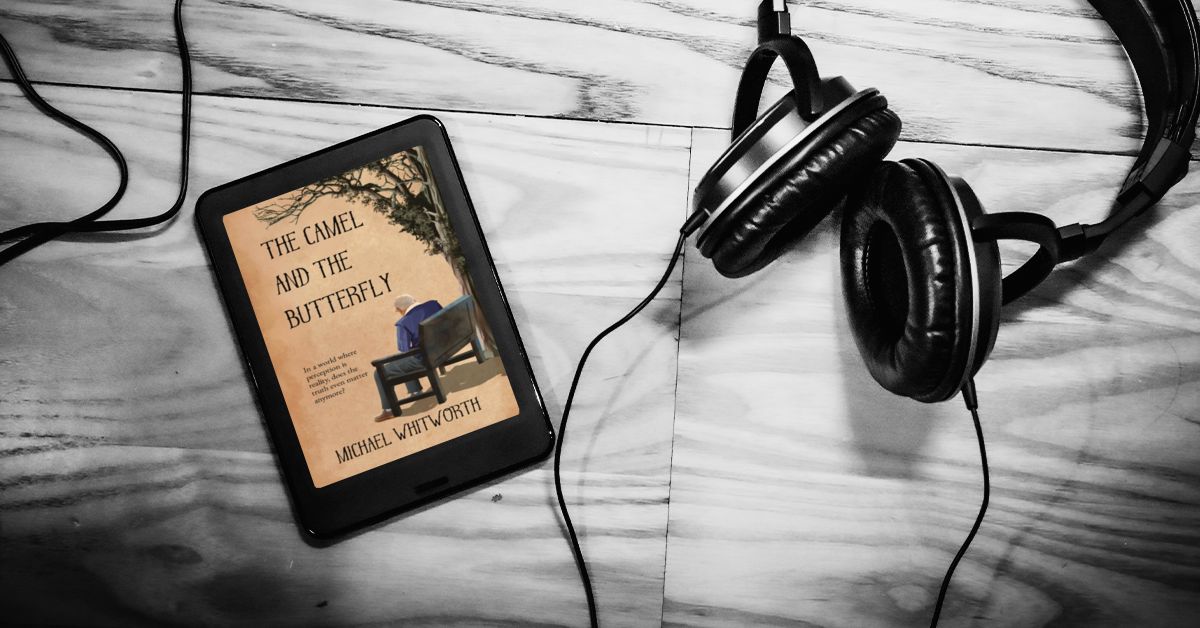 PublishingDavis's tweet photo. The audiobook of The Camel and the Butterfly is now available on all of your favourite listening apps including Apple Books, Audible, Google Books, and Scribd. Listen while you drive and spend your daily commute with Thomas Mirren, to find out exactly what the truth about him is. https://t.co/N3sB8OZq9b