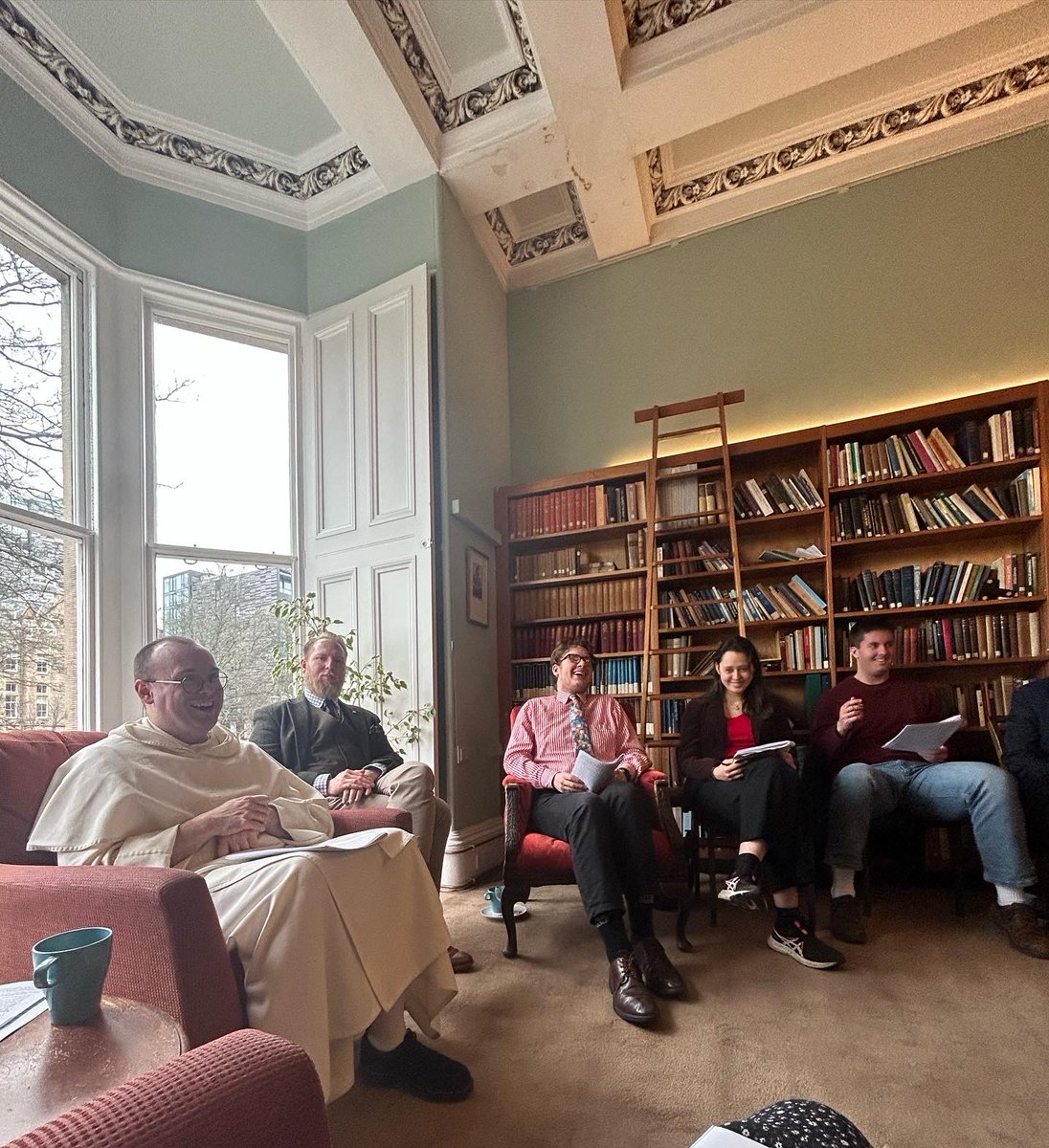 ThomisticInstEd's tweet photo. A great day to end the semester!  Thank you to Fr. Albert for an insightful day. https://t.co/2Wj8RzFiE1