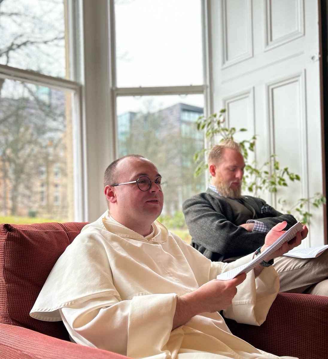 ThomisticInstEd's tweet photo. A great day to end the semester!  Thank you to Fr. Albert for an insightful day. https://t.co/2Wj8RzFiE1