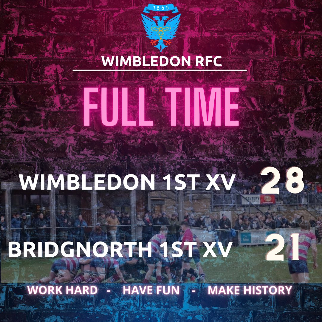 Wimbledon RFC (@WimbledonRFC) on Twitter photo 2023-04-01 22:05:35