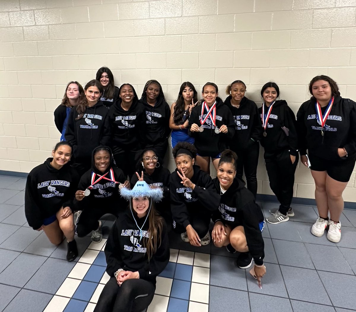 The season for this group has come and gone. It ended with season's best times/throws/jumps. They are eager to get better and that's what we will work to do. We are proud of all of you!