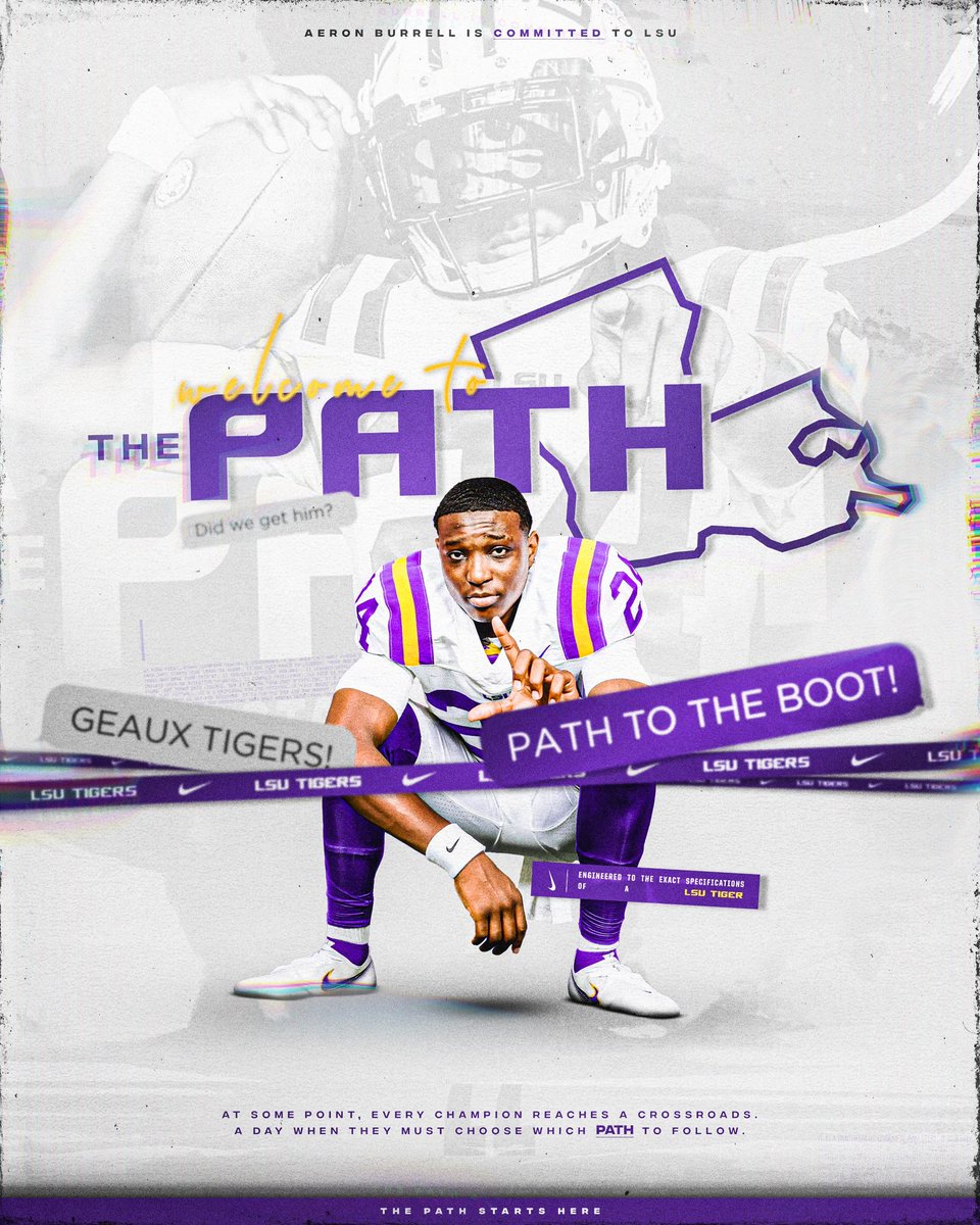 Aeron “Bigfoot” Burrell (@burrellaeron) on Twitter photo After careful consideration, I’ve decided to remain in the Boot!!! #GeauxTigers Tigers #committed @iRecruitDaBoot <a href="/LSUfootball/">LSU Football</a> <a href="/BobbyBarham_LSU/">Bobby Barham</a> @LSUCoachJancek <a href="/bryce_koon/">Bryce Koon</a> <a href="/247Sports/">247Sports</a> <a href="/RecruitLouisian/">Recruit Louisiana™️</a> <a href="/ParkwayFootball/">#DirtyRed Football</a> <a href="/LesterErb/">Lester Erb</a> <a href="/CoachBrianKelly/">Brian Kelly</a> After careful consideration, I’ve decided to remain in the Boot!!! #GeauxTigers Tigers #committed @iRecruitDaBoot <a href="/LSUfootball/">LSU Football</a> <a href="/BobbyBarham_LSU/">Bobby Barham</a> @LSUCoachJancek <a href="/bryce_koon/">Bryce Koon</a> <a href="/247Sports/">247Sports</a> <a href="/RecruitLouisian/">Recruit Louisiana™️</a> <a href="/ParkwayFootball/">#DirtyRed Football</a> <a href="/LesterErb/">Lester Erb</a> <a href="/CoachBrianKelly/">Brian Kelly</a>
