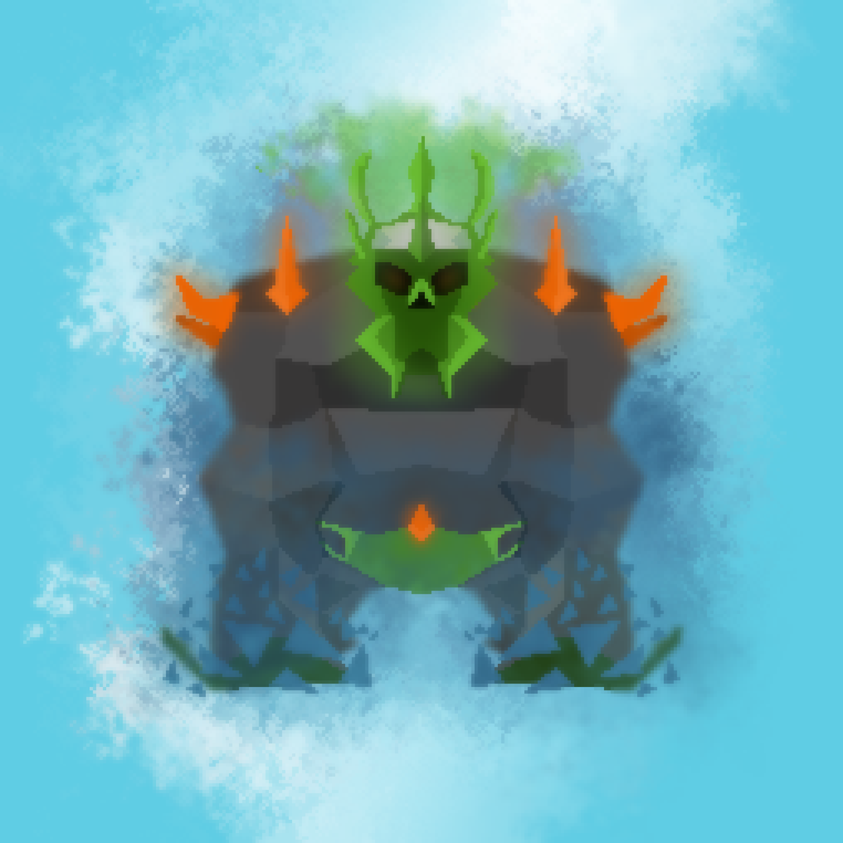 batuhawk's tweet image. Boss Gorilla revised🦍 
#aseprite #pixel #pixelart #artwork #art