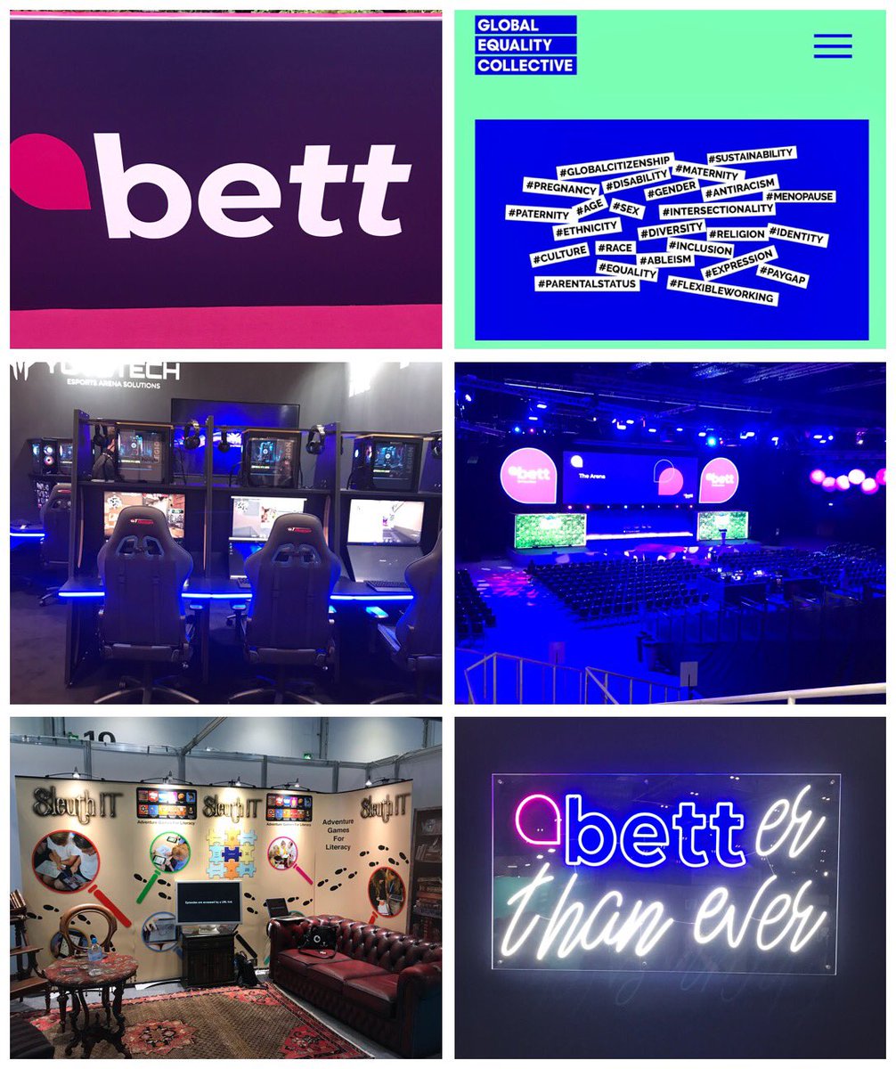 Margt að melta eftir frábæra ráðstefnu á #Bett2023 með starfsfólki #reykholtsskóla #menntaspjall