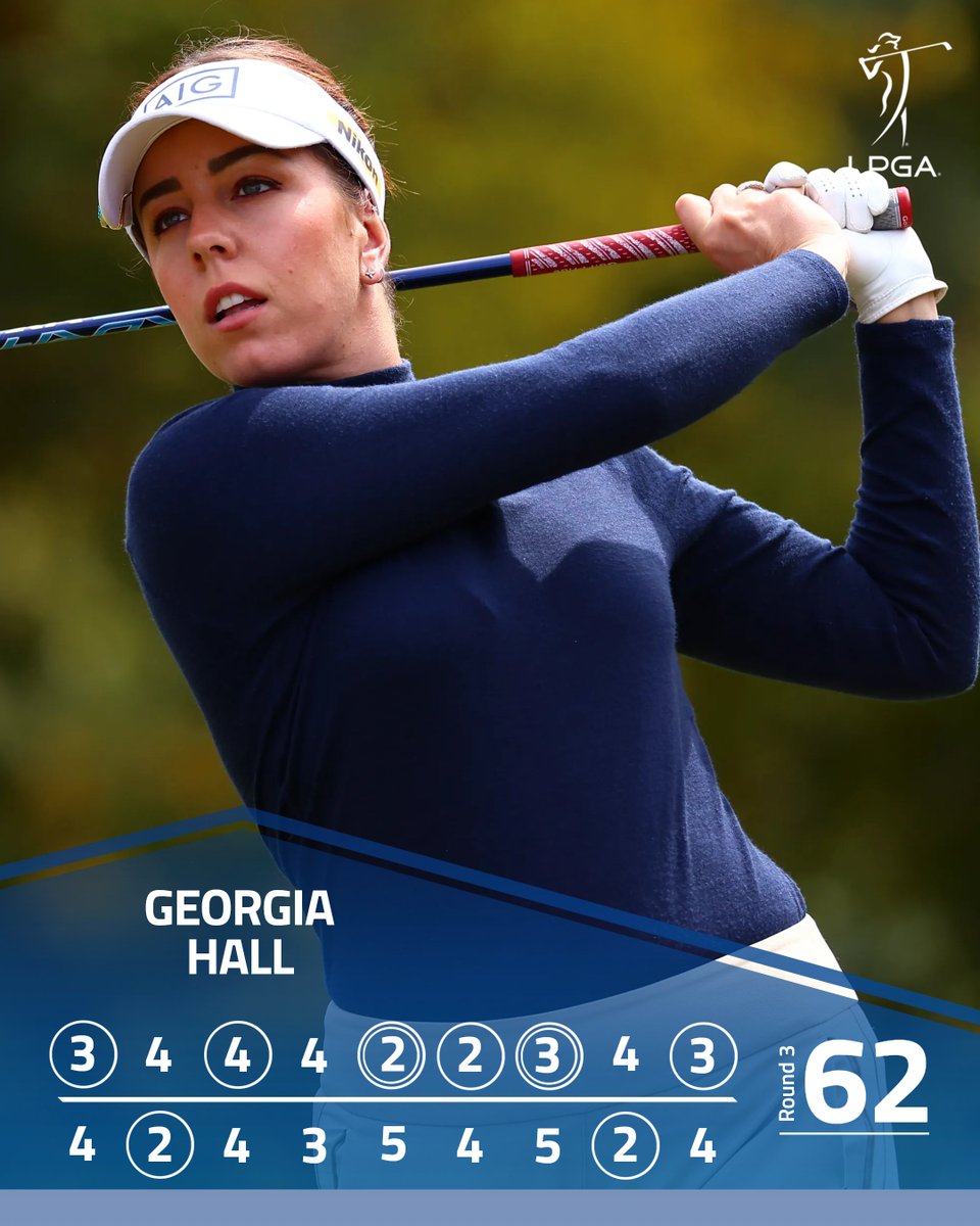 LPGA's tweet photo. A new 18-hole tournament round record has been broken 🌟 https://t.co/wL8iZZdS21