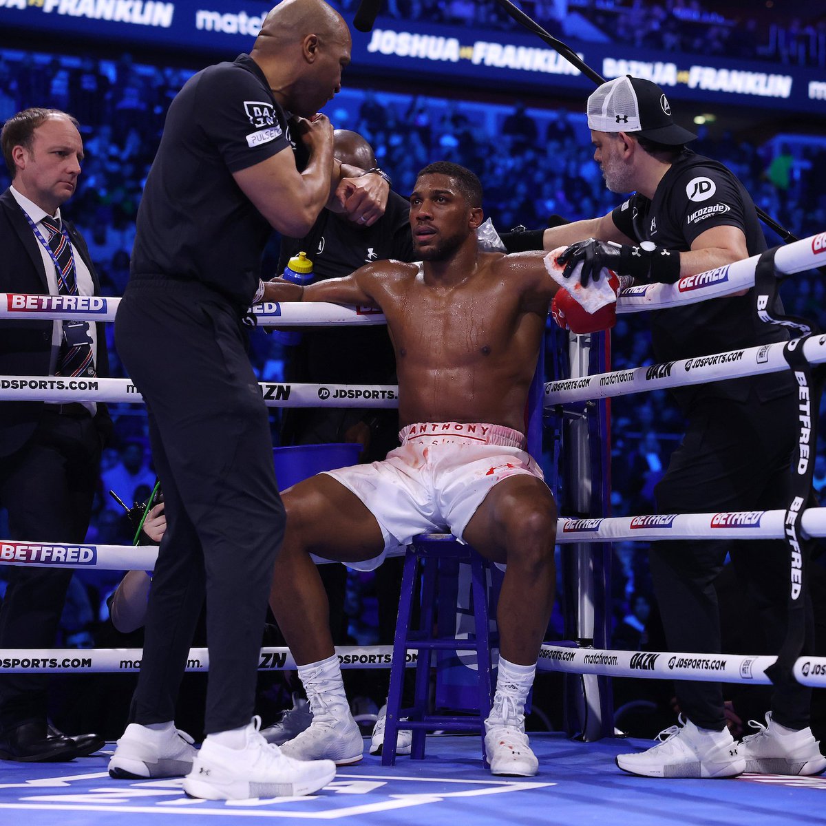 DAZNBoxing's tweet photo. 🧠 #JoshuaFranklin https://t.co/nhry4QuPql