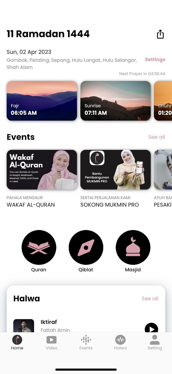 amirulmu_min's tweet photo. Bagi aku agak surprising artis melayu bawak keluar apps sendiri. 

Mukmin Pro - boleh download kat apps store dan playstore

Siapa artis melayu yang bawak keluar apps ni?

Fazura dan husband dia weh, Fattah Amin.

Mukmin Pro ni apps mcm Iman Pro (aku guna iman pro sblm) https://t.co/je042slSY6
